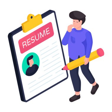 Devam yazısının modern tasarım illüstrasyonu 