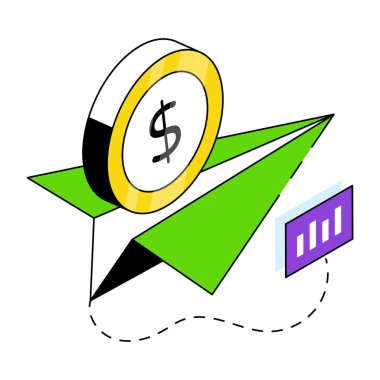 İletilerin moda tasarım simgesi 