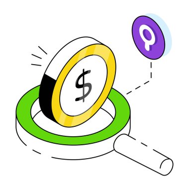 Dolar Bul 'un en iyi tasarım simgesi 