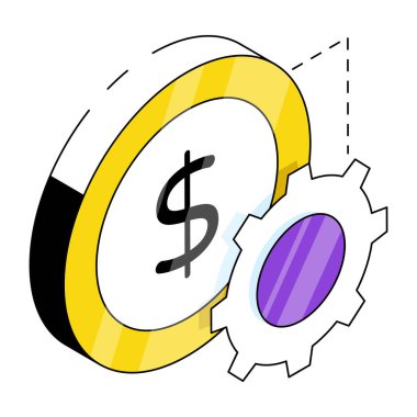 Para yönetiminin moda tasarım simgesi