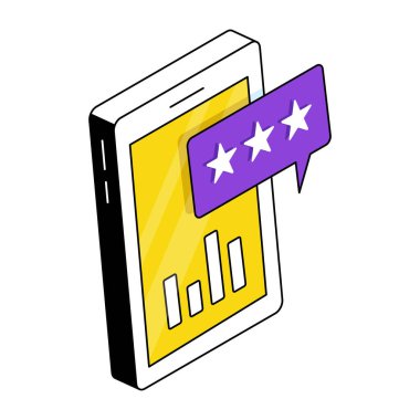 Mobil veri analizlerinin bir simge tasarımı 