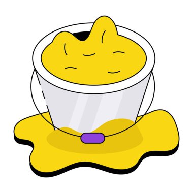 Kum kovasının simge tasarımı 