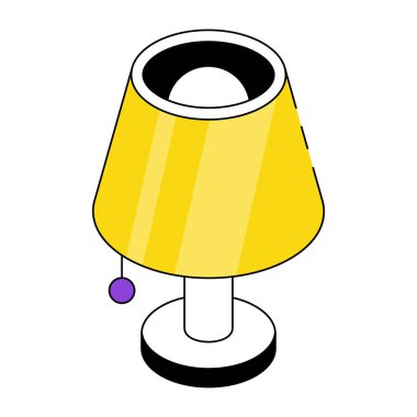 Masa lambasının modern tasarım simgesi