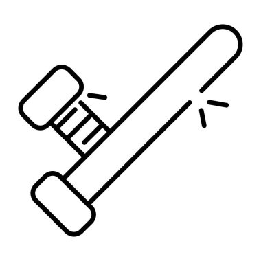 Perfect design icon of machine gun