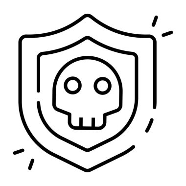 Güvenlik hacklemesinin premium indirme simgesi 