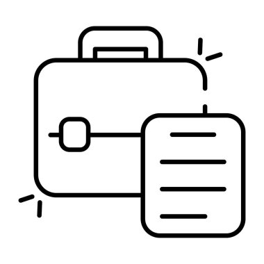 İş kağıdının renkli tasarım simgesi 