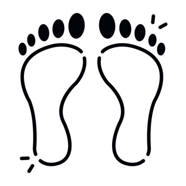 Delillerin güzel bir tasarım simgesi 