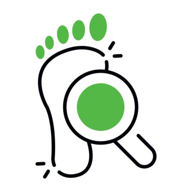 Perfect design icon of search evidence 