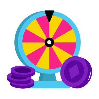 Premium download icon of fortune wheel 
