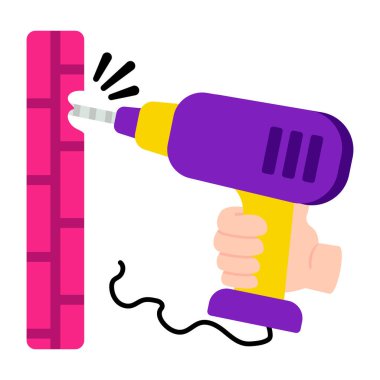 Sondaj makinesinin premimium indirme simgesi