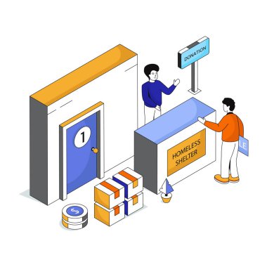 Evsizler barınağının modern tasarımı
