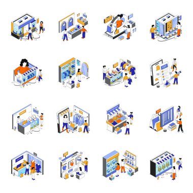 Alışveriş Apartmanı Çizimleri