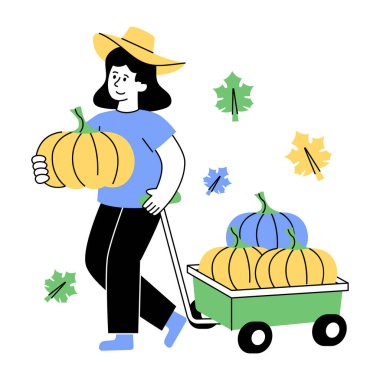 Kabak hasadının renkli bir tasarımı.