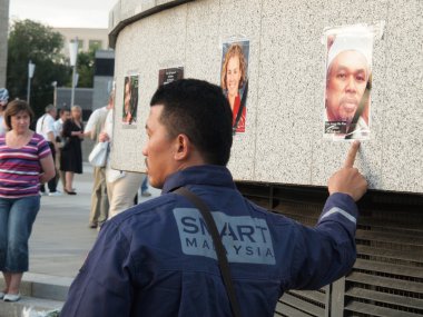 Uçuş Mh17. Kaptan Wan Amran Wan Hussin kurbanları için Requiem
