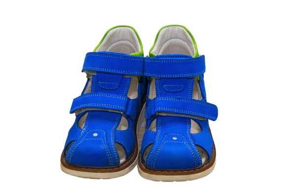 Летняя детская обувь — стоковое фото