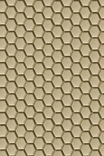 Pattern of honeycomb-texture rubber floor mats for anti-slip purpose — Stock Photo, Image