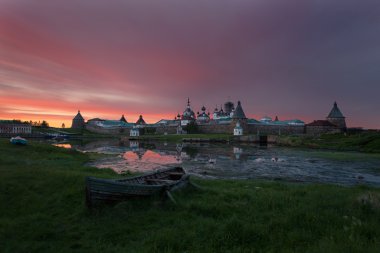 Solovetsky Manastırı Rus Kuzey kalbinde