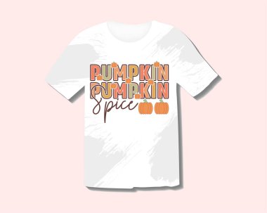 Tişört, logo veya etiket tasarımı için balkabağının turuncu vektör rengi.