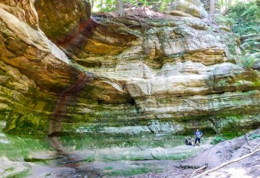 Aç Rock State Park, Canyon View Illinois