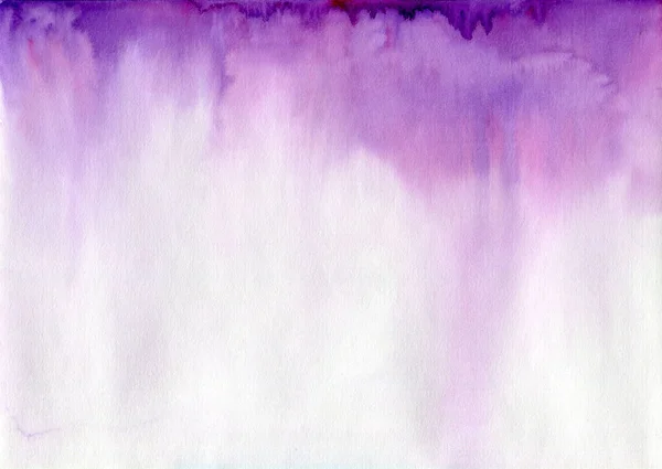 Viola disegno astratto acquerello sfondo — Foto Stock
