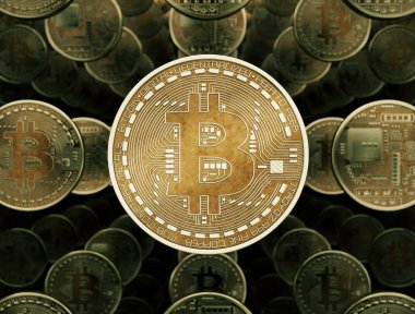 Bitcoin yüksek kaliteli ayrıntı