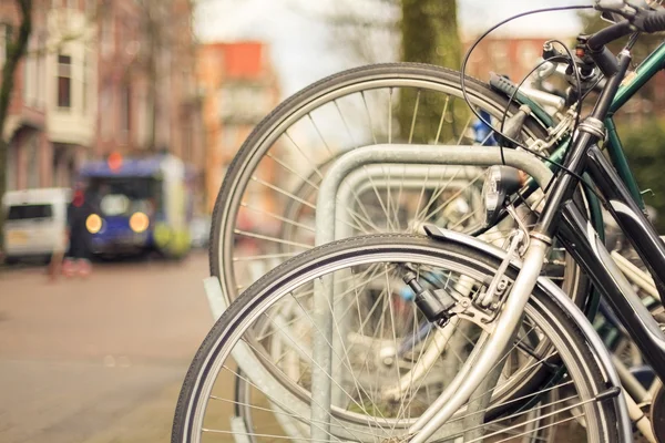 Bikes mit Retro-Vintage-Instagram-Filter — Stockfoto