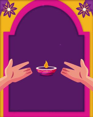 Diwali Lambası Sunma Töreni.