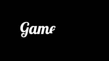 Oyun Üstü Ekran Siyah Arkaplanda Görüntülendi.