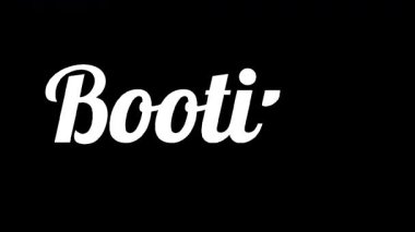 Bir bilgisayar sisteminin başlangıç sürecini temsil eden, 'Başlangıç' kelimesini şık bir yazı tipiyle gösteren animasyon.