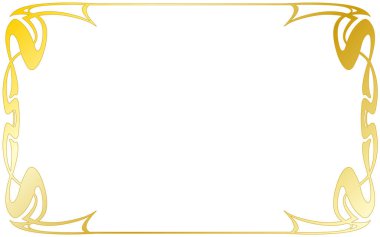 Zarif bir altın gradyan kaplamalı el yapımı dekoratif çerçeve. Yatay olarak tasarlanmış, kapaklar, sertifikalar, davetiyeler, afişler ve rafine grafik tasarım projeleri için mükemmel..