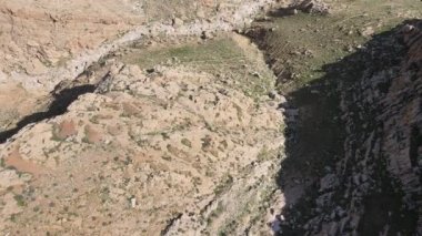 Batı Şeria 'daki Yahudi Çölü' nde Kanyon