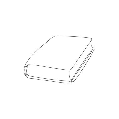 Bir satır ayırtın. Okula dönelim. Vektör çizimi.