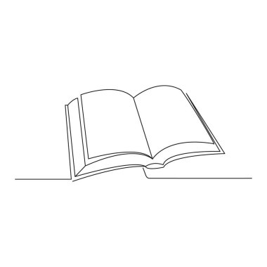 Bir satır ayırtın. Okula dönelim. Vektör çizimi.