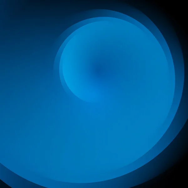 Lisse lumière bleu vagues lignes vectoriel abstrait fond . — Image vectorielle