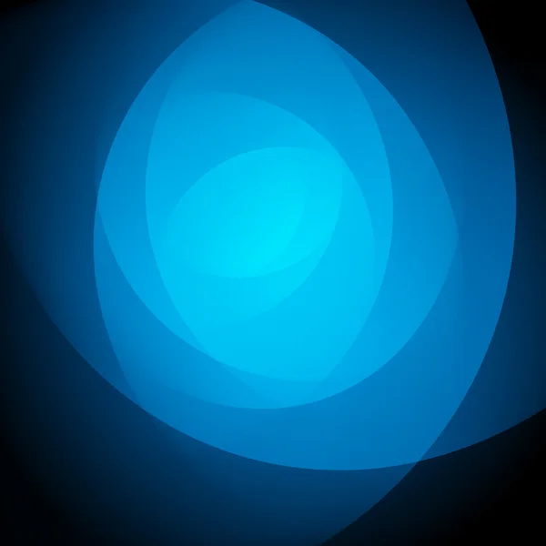 Гладкий свет голубых волн линий векторного фона — стоковый вектор