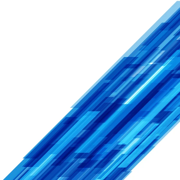 Cuadrados geométricos abstractos líneas azul vector fondo . — Vector de stock