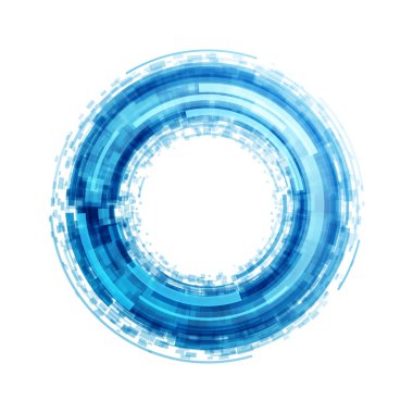 Soyut geometrik kareler çizgiler mavi vektör arka plan.