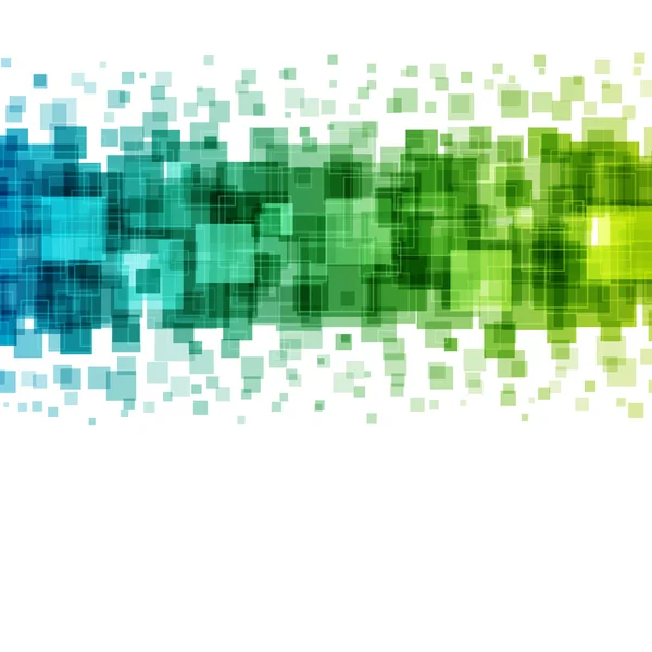 Abstraktní geometrické čtverce-čáry vektorového pozadí. — Stockový vektor