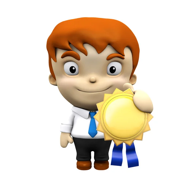 Kulaklık ile iş adamı tebrik