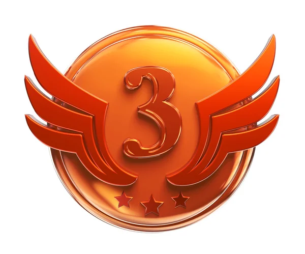 Bronz madalya, üç numaralı Üçüncülük