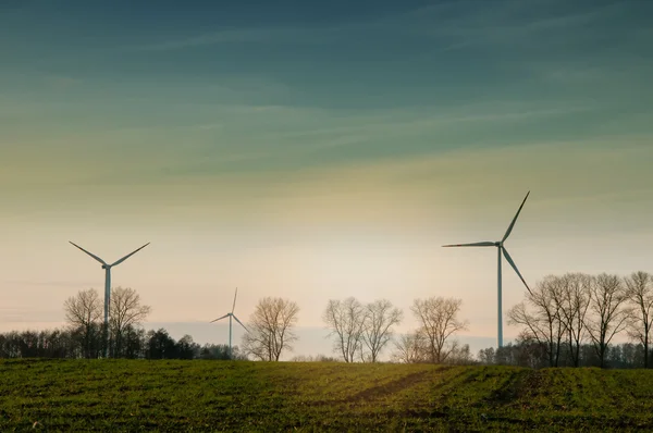 The image of windmill for the day — Stock Photo, Image