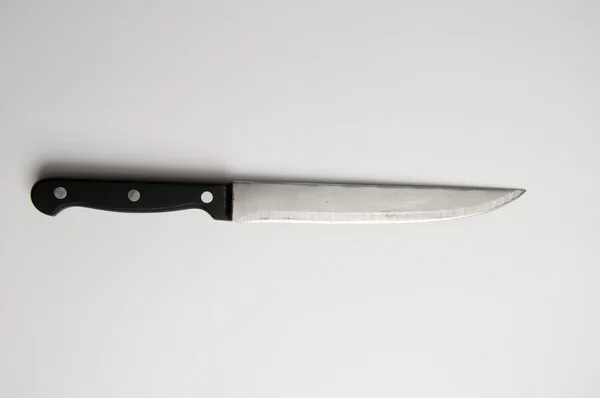 Cuchillo sobre fondo blanco —  Fotos de Stock