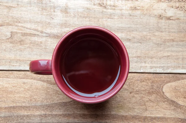 Té en una mesa de madera — Foto de Stock