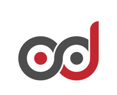 Şekillendirilmiş küçük harfler O ve B bir logo, monogram veya monogram için tek bir satırla birbirine bağlıdır. Beyaz arkaplanda izole edilmiş vektör illüstrasyonu.