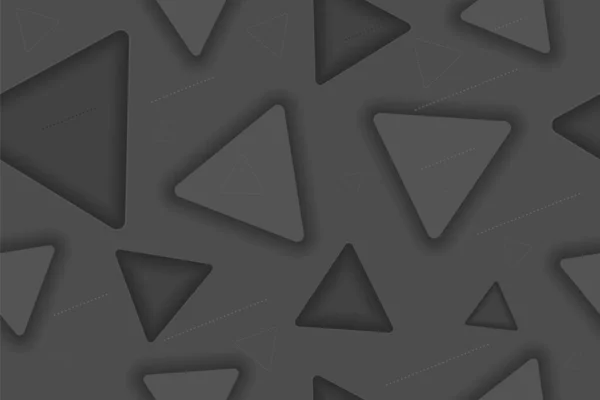 Безшовний Геометричний Візерунок Трикутниками Лініями Простих Фонів Текстур Упаковки Банерів — стоковий вектор