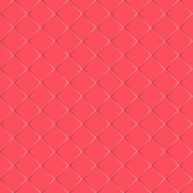 Kare plakaların kırmızı, pürüzsüz arkaplanı. Web sitesi tasarımı, afiş, reklam, poster veya el ilanı, doku, tekstil ve ambalaj için basit düz tasarım. Basit arkaplan.
