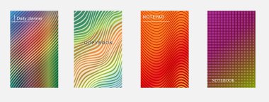 Kapakları süslemek ve basit arkaplanlar yaratmak için soyut minimalizm tarzında vektör illüstrasyonu.