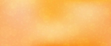 Afişler, posterler, posterler, kartpostallar ve tema tasarımı için bokeh unsurları olan turuncu arkaplan. Vektör illüstrasyonu.