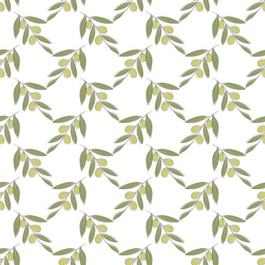 Dokular, tekstil, ambalaj ve basit arka planlar için zeytinsiz desen. Düz biçim.