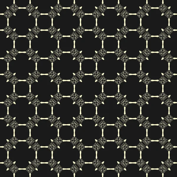 Nahtloses Durchbrochenes Muster Für Texturen Textilien Verpackungen Und Einfache Hintergründe — Stockvektor